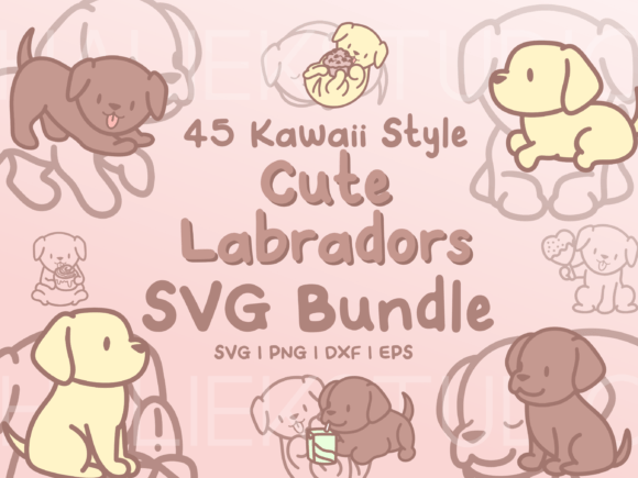 45 Kawaii Labradors: Using Chibi SVGs in Your Projects