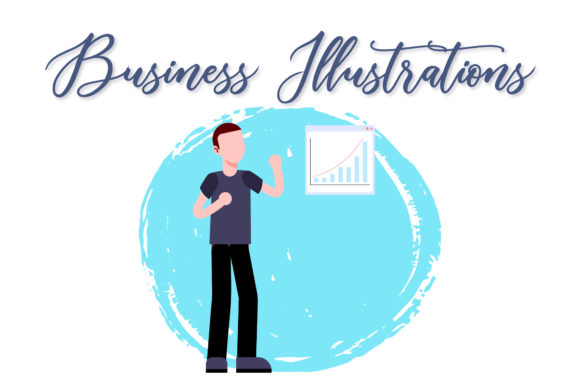 Business Illustrations People Character for Modern Design