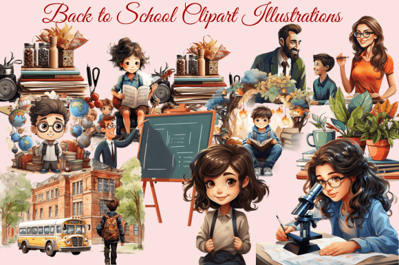 Creative Power of Back to School Clipart Illustrations