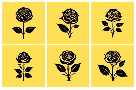 Exploring Rose Flowers Vector Illustrations for Designers