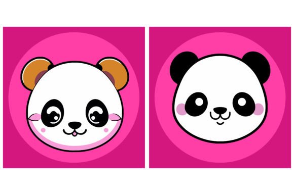 Panda Head Vector Illustrations: A Designer's Asset Guide